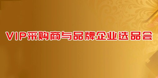 VIP采购商与品牌企业选品会